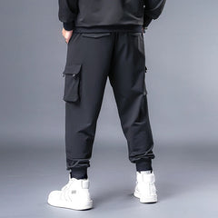 Baggy Pants Men Hip Hop Streetwear Cargo Pant Big Size 7XL Sweatpants Male Jogger Oversize Fashion Trousers Plus Szie HX530