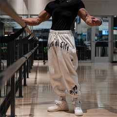 Mens Gym Joggers Cotton Pants Sweatpants